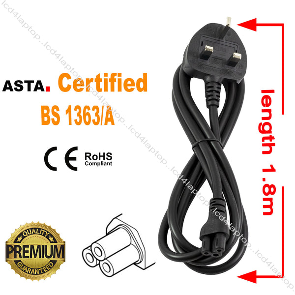 Mains Power Cable Lead For Brother MFC-J6940DW Printer