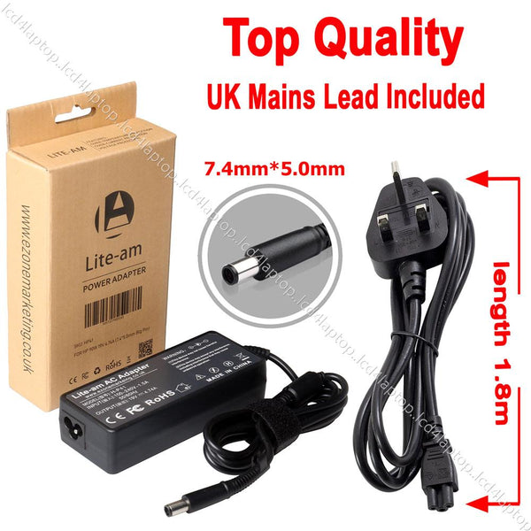 For HP 608428-001 Laptop AC Adapter Charger PSU - Lcd4Laptop