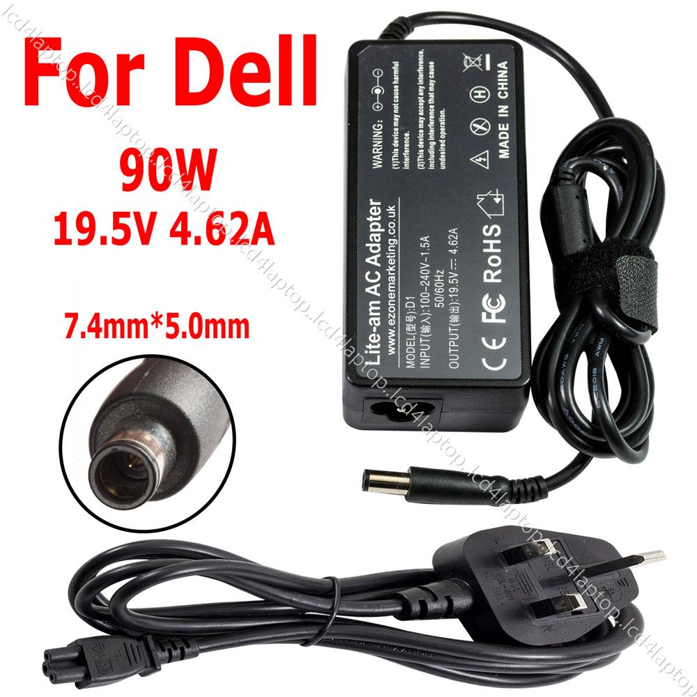For Dell Latitude E6530 Laptop AC Adapter Charger PSU 90W 19.5V 4.62A - Lcd4Laptop