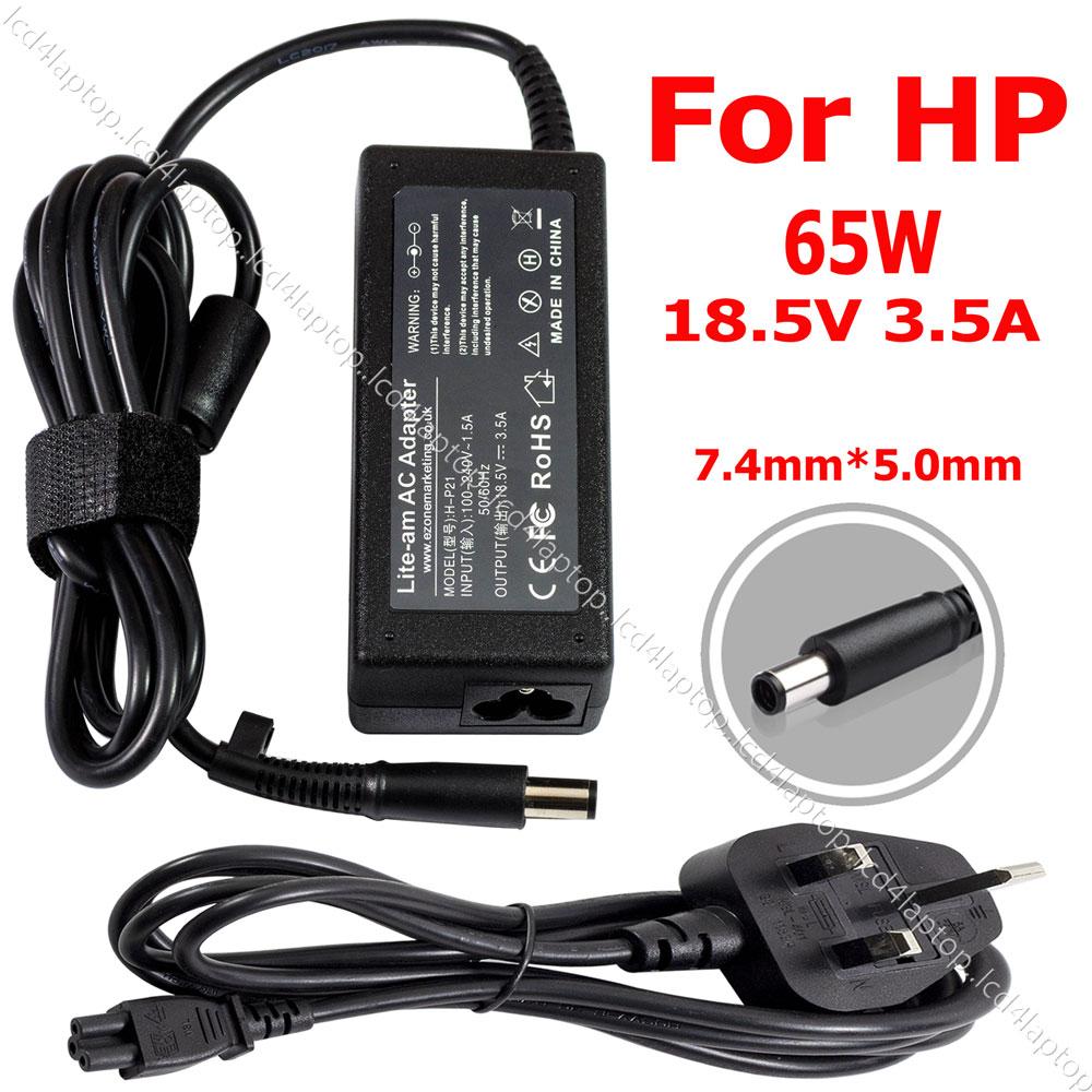 For HP Compaq NC6220 Laptop AC Adapter Charger PSU 65W 18.5V 3.5A - Lcd4Laptop