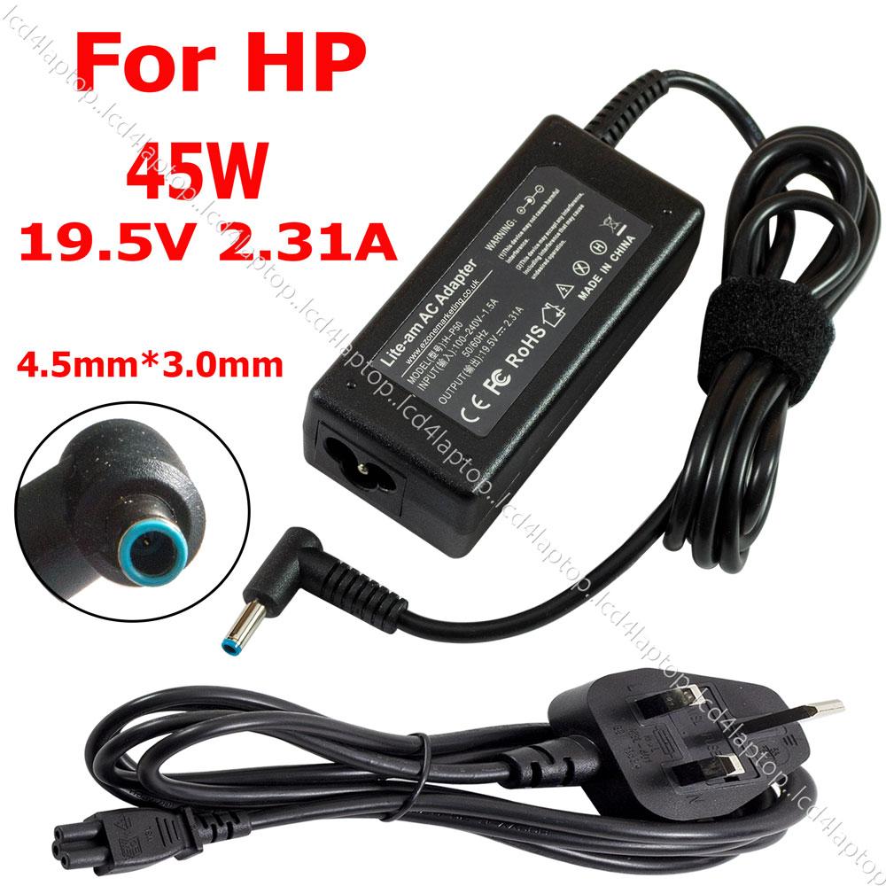 For HP 854116-850 Laptop AC Adapter Charger PSU 45W 19.5V 2.31A - Lcd4Laptop