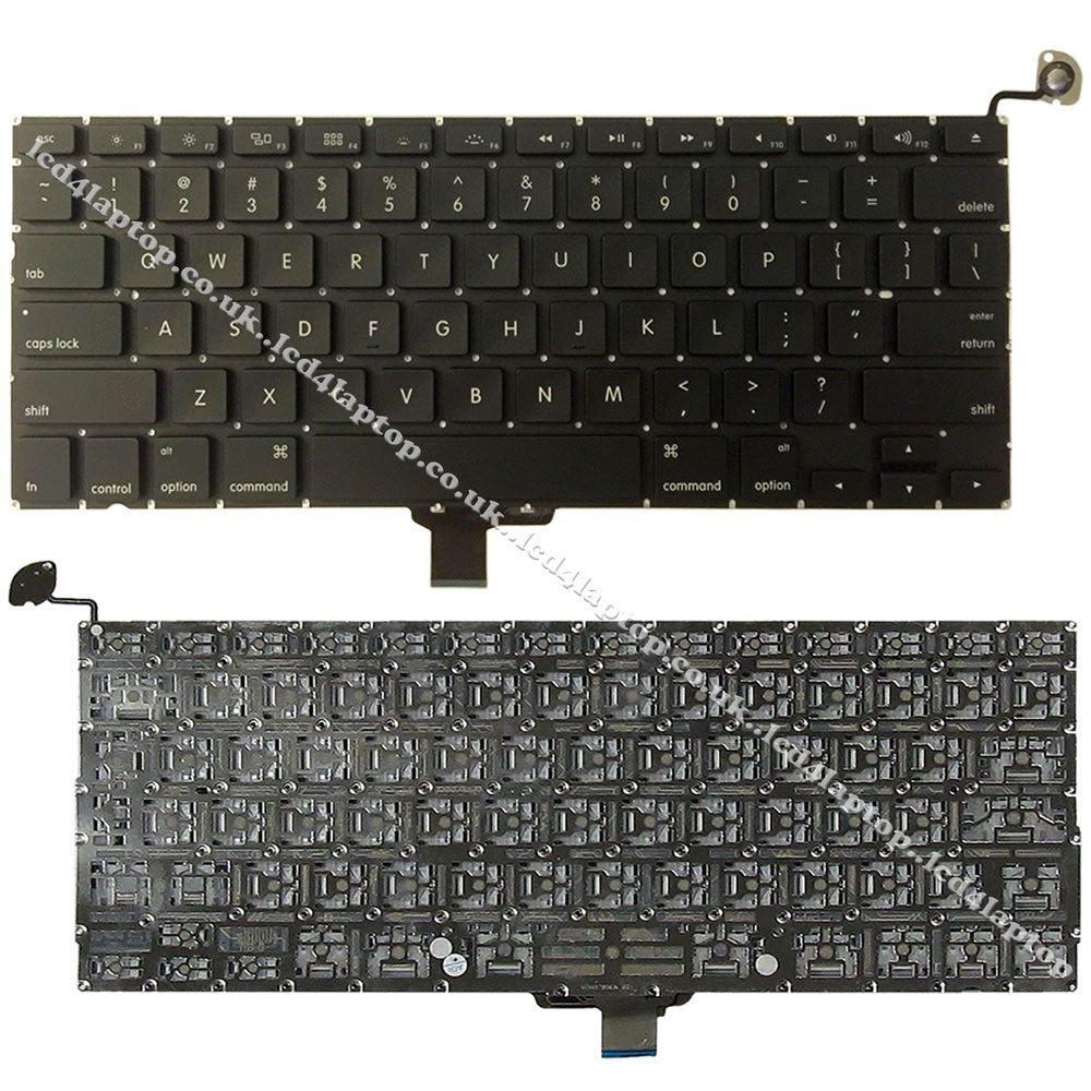 No-Backlight New US Layout Keyboard 2008 - 2012 For Apple MacBook Pro A1278 13” - Lcd4Laptop